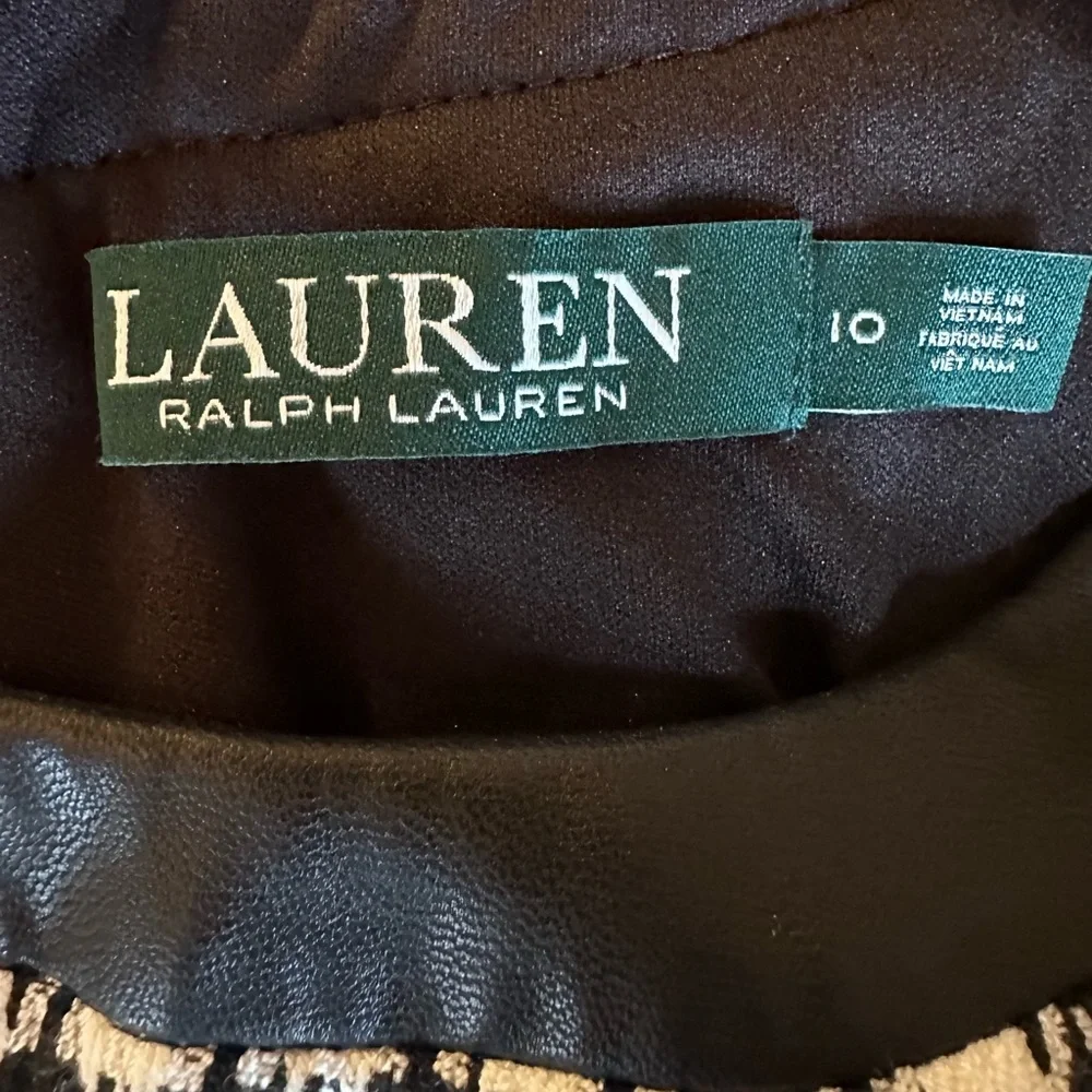 Ralph Lauren gingham dress size 10 - Picture 4 of 6